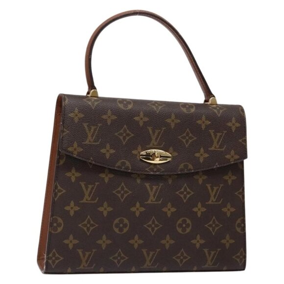 LOUIS VUITTON Monogram Malesherbes Hand Bag M51379 LV Auth 136933 - Picture 1 of 16